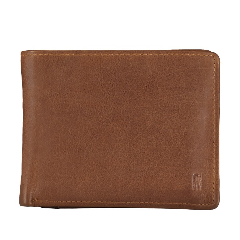 Geldbörse Cognac, Farbe: cognac, Marke: Hausfelder Manufaktur, EAN: 4065646007734, Abmessungen in cm: 12x9.5x2, Bild 1 von 4