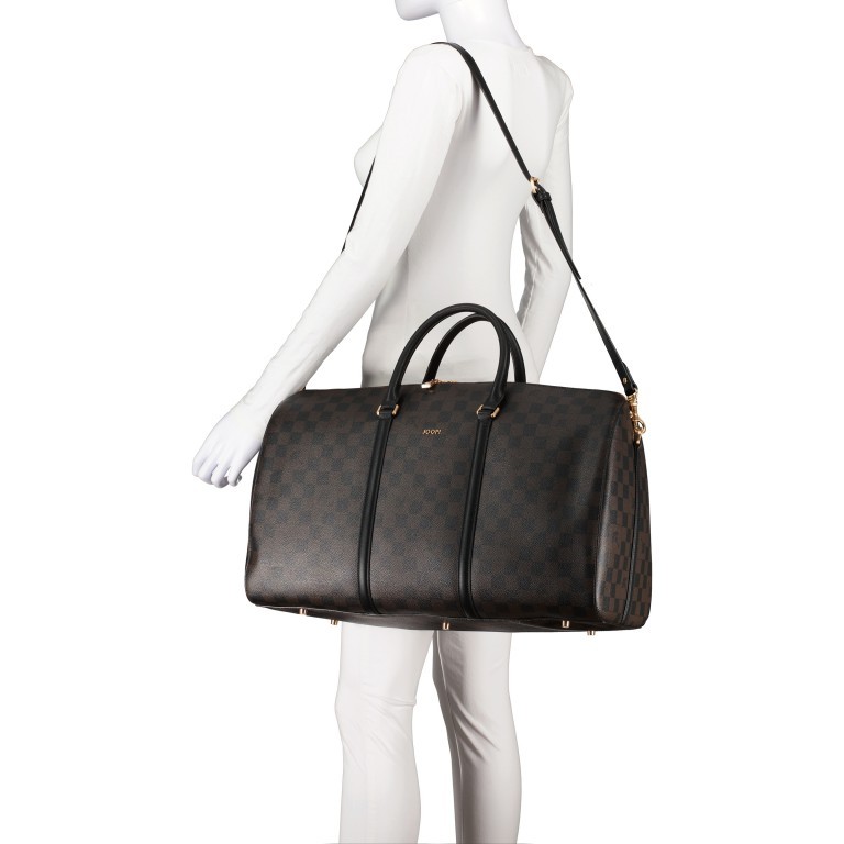 Reisetasche Cortina Piazza Aurora LHZ Seal Brown, Farbe: braun, Marke: Joop!, EAN: 4048835076933, Abmessungen in cm: 49x22x30, Bild 5 von 8
