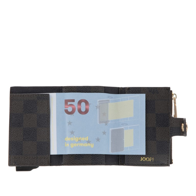 Geldbörse Cortina Piazza E-Cage C-Four mit RFID-Schutz Seal Brown, Farbe: braun, Marke: Joop!, EAN: 4048835092728, Abmessungen in cm: 7x10.5x2, Bild 6 von 7
