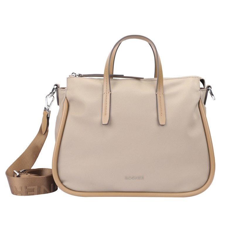 Handtasche Bivio Handbag Inga MHZ Sahara, Farbe: cognac, Marke: Bogner, EAN: 4048835064015, Abmessungen in cm: 35x26x14, Bild 1 von 8