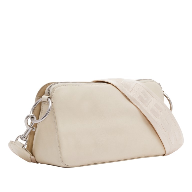 Umhängetasche Clarice Crossbody Bag M Pearl, Farbe: beige, Marke: Liebeskind Berlin, EAN: 4064657035491, Abmessungen in cm: 27x15x8, Bild 2 von 5