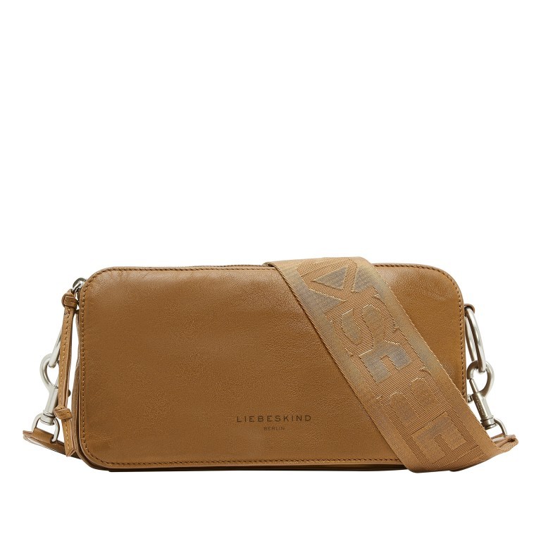 Umhängetasche Clarice Crossbody Bag M Sepia, Farbe: cognac, Marke: Liebeskind Berlin, EAN: 4064657035507, Abmessungen in cm: 27x15x8, Bild 1 von 5