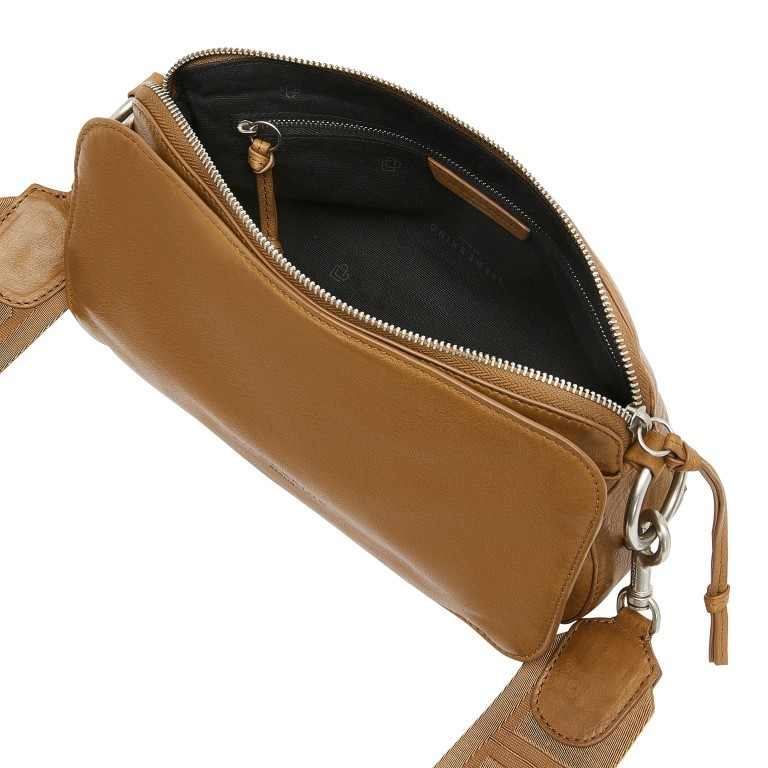 Umhängetasche Clarice Crossbody Bag M Sepia, Farbe: cognac, Marke: Liebeskind Berlin, EAN: 4064657035507, Abmessungen in cm: 27x15x8, Bild 4 von 5