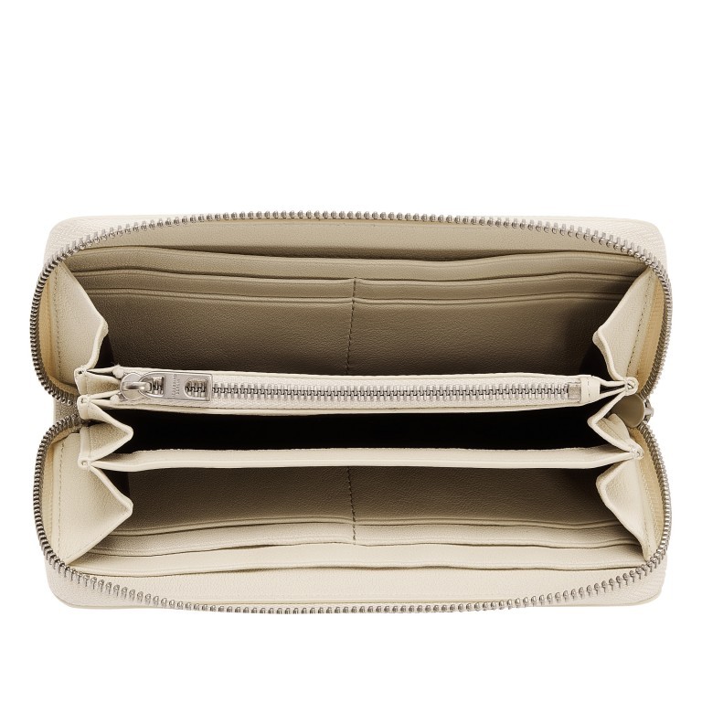 Geldbörse Erin Sally Wallet mit RFID-Schutz Pearl, Farbe: beige, Marke: Liebeskind Berlin, EAN: 4064657036238, Abmessungen in cm: 19x9.5x2.5, Bild 3 von 4