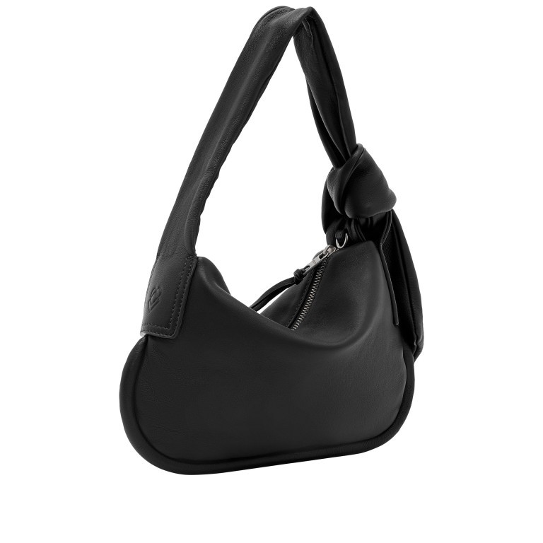 Beuteltasche Erin Hobo S Black, Farbe: schwarz, Marke: Liebeskind Berlin, EAN: 4064657030755, Abmessungen in cm: 30x19x5.5, Bild 2 von 5