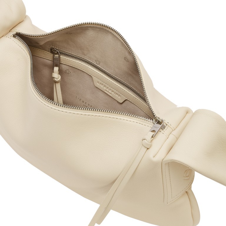 Beuteltasche Erin Hobo M Pearl, Farbe: beige, Marke: Liebeskind Berlin, EAN: 4064657036061, Abmessungen in cm: 38.5x26x6.5, Bild 4 von 5