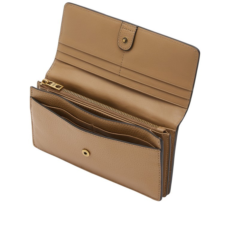 Geldbörse Gray5 Slam Wallet mit RFID-Schutz Tiramisu, Farbe: cognac, Marke: Liebeskind Berlin, EAN: 4064657033244, Abmessungen in cm: 18.5x10x2.5, Bild 3 von 4