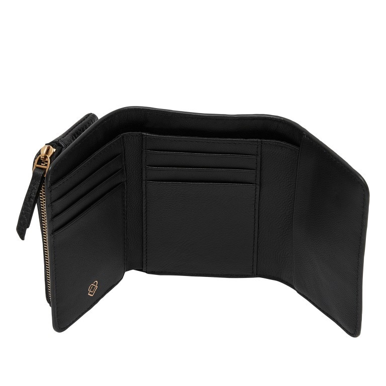 Geldbörse Mia Kate mit RFID-Schutz Black, Farbe: schwarz, Marke: Liebeskind Berlin, EAN: 4064657034432, Abmessungen in cm: 13x10x4, Bild 3 von 4