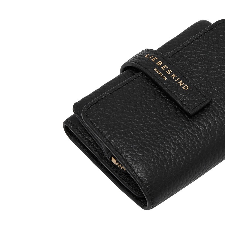 Geldbörse Mia Kate mit RFID-Schutz Black, Farbe: schwarz, Marke: Liebeskind Berlin, EAN: 4064657034432, Abmessungen in cm: 13x10x4, Bild 4 von 4