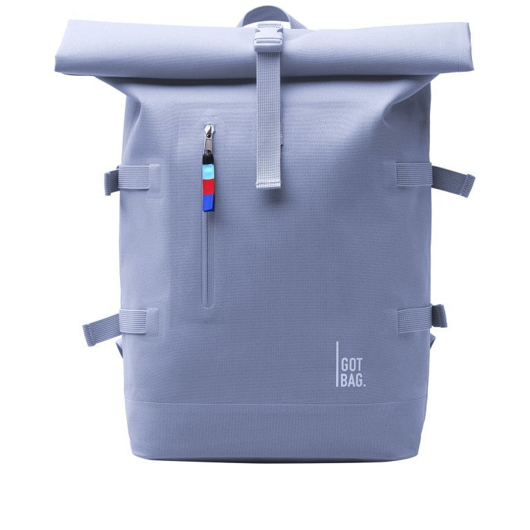 Rucksack Rolltop Blue Waters, Farbe: blau/petrol, Marke: Got Bag, EAN: 4260483881053, Abmessungen in cm: 33x43x66, Bild 1 von 11