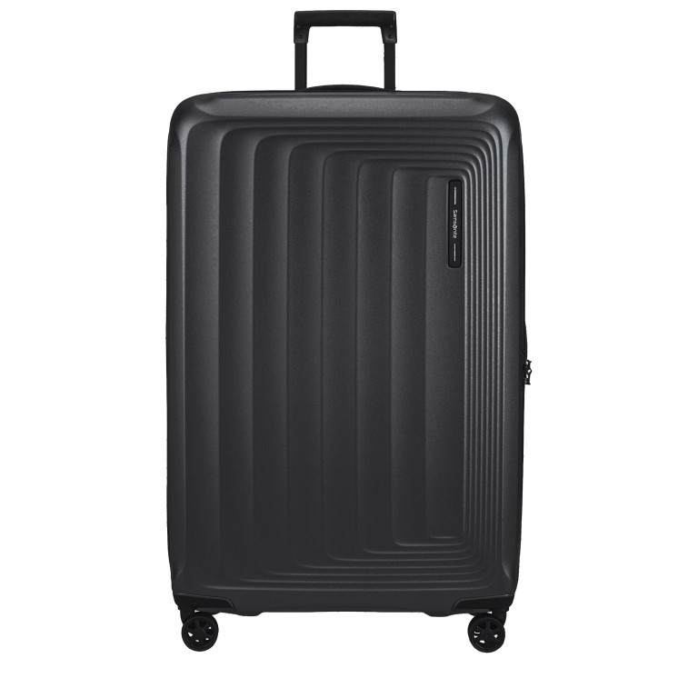 Koffer Nuon Spinner 81 erweiterbar Matt Graphite, Farbe: anthrazit, Marke: Samsonite, EAN: 5400520082695, Abmessungen in cm: 53x81x31, Bild 1 von 17