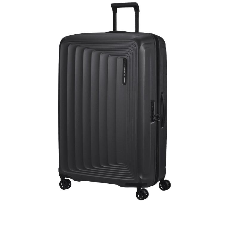 Koffer Nuon Spinner 81 erweiterbar Matt Graphite, Farbe: anthrazit, Marke: Samsonite, EAN: 5400520082695, Abmessungen in cm: 53x81x31, Bild 2 von 17