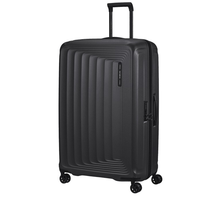 Koffer Nuon Spinner 81 erweiterbar Matt Graphite, Farbe: anthrazit, Marke: Samsonite, EAN: 5400520082695, Abmessungen in cm: 53x81x31, Bild 7 von 17