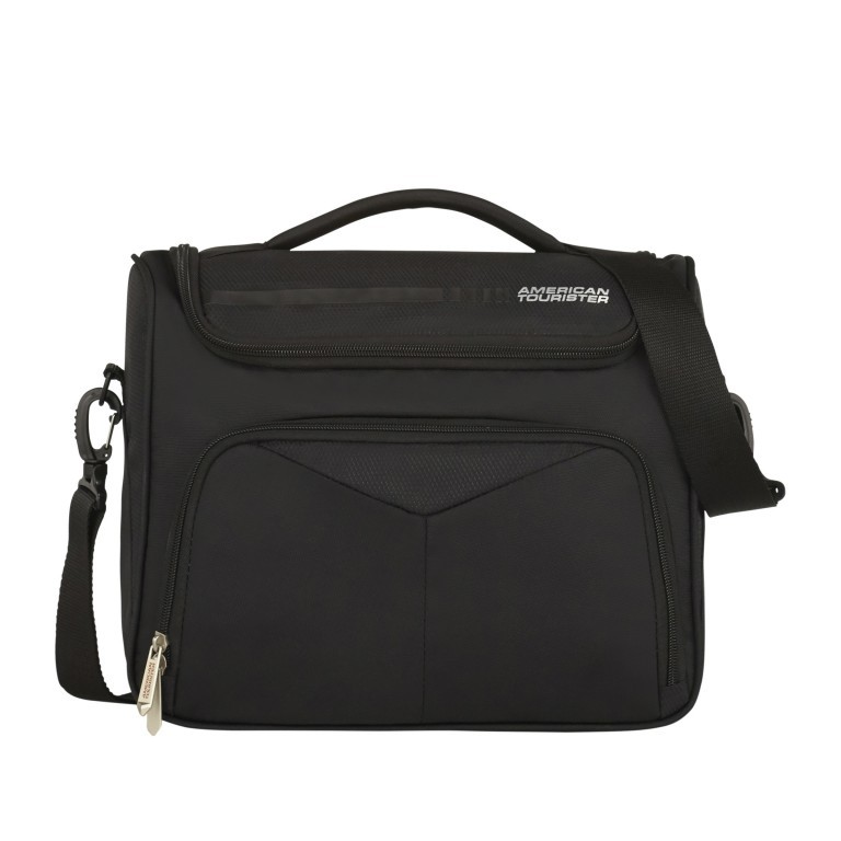 Kosmetikkoffer Summerfunk Black, Farbe: schwarz, Marke: American Tourister, EAN: 5414847991318, Abmessungen in cm: 32x27x18.5, Bild 1 von 8