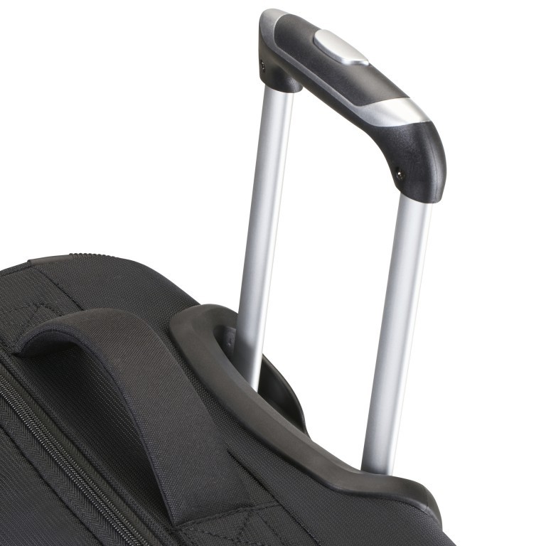 Reisetasche Road Quest Duffle Wheel M mit zwei Rollen Solid Black, Farbe: schwarz, Marke: American Tourister, EAN: 5414847661617, Abmessungen in cm: 38x69x29, Bild 8 von 9