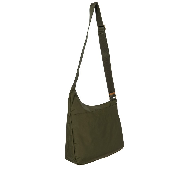 Umhängetasche X-BAG & X-Travel Olive, Farbe: grün/oliv, Marke: Brics, EAN: 8016623886879, Abmessungen in cm: 32x28x8, Bild 3 von 7