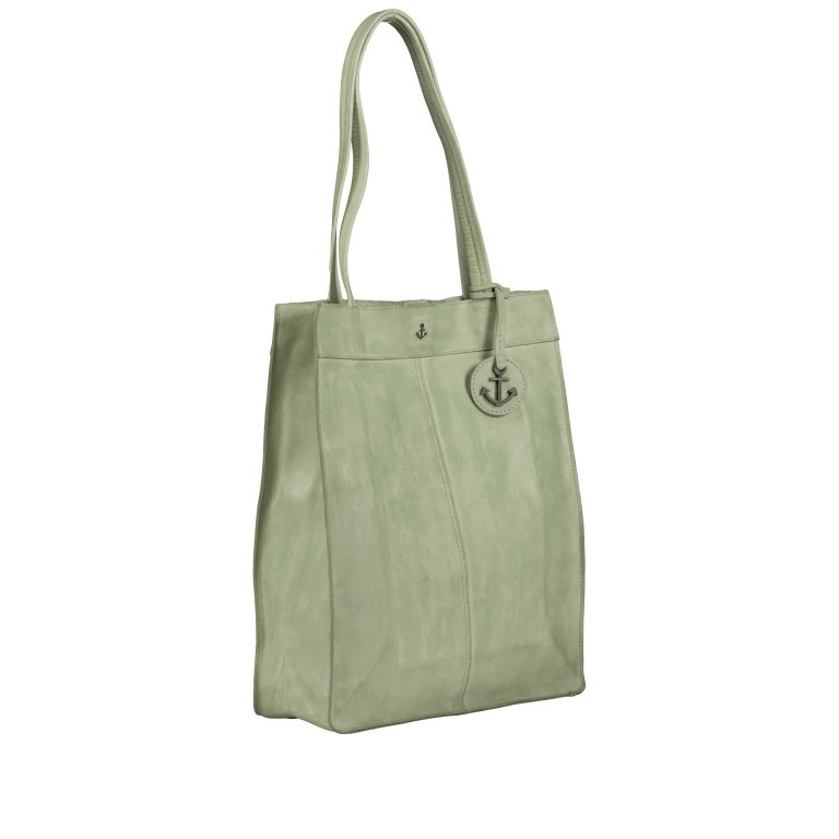 Shopper Anchor-Love Elbe 1 B3.6595 Mint Green, Farbe: grün/oliv, Marke: Harbour 2nd, EAN: 4046478060364, Abmessungen in cm: 29x37x11, Bild 2 von 5