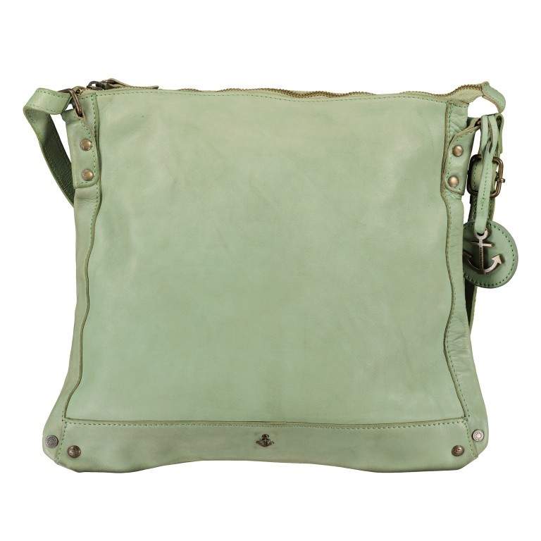 Umhängetasche Anchor-Love Vera B3.0011 Mint Green, Farbe: grün/oliv, Marke: Harbour 2nd, EAN: 4046478060524, Abmessungen in cm: 34.5x31x1, Bild 1 von 6