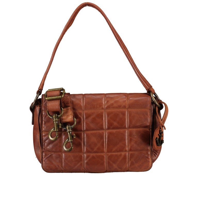 Tasche New-Lines Hatty NL.11425 Charming Cognac, Farbe: cognac, Marke: Harbour 2nd, EAN: 4046478059689, Abmessungen in cm: 25x18x7, Bild 1 von 8