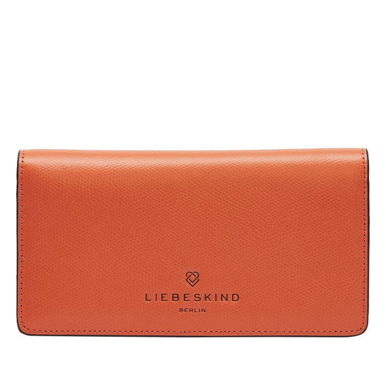 Geldbörse Sadie Pamelato Slam Wallet mit RFID-Schutz Dark Mandarine, Farbe: orange, Marke: Liebeskind Berlin, EAN: 4064657032988, Abmessungen in cm: 18.5x10x2.5, Bild 1 von 4