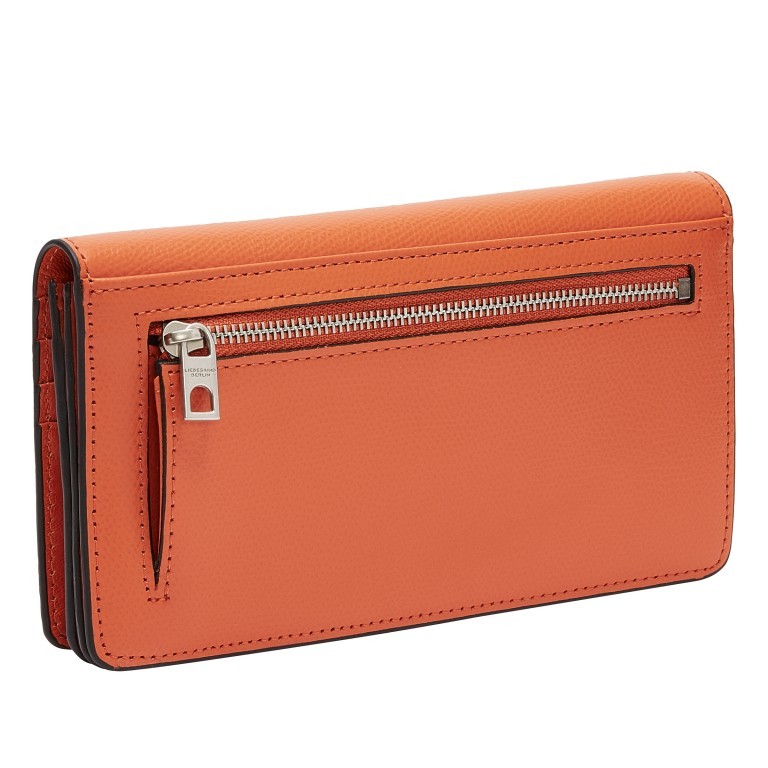 Geldbörse Sadie Pamelato Slam Wallet mit RFID-Schutz Dark Mandarine, Farbe: orange, Marke: Liebeskind Berlin, EAN: 4064657032988, Abmessungen in cm: 18.5x10x2.5, Bild 2 von 4