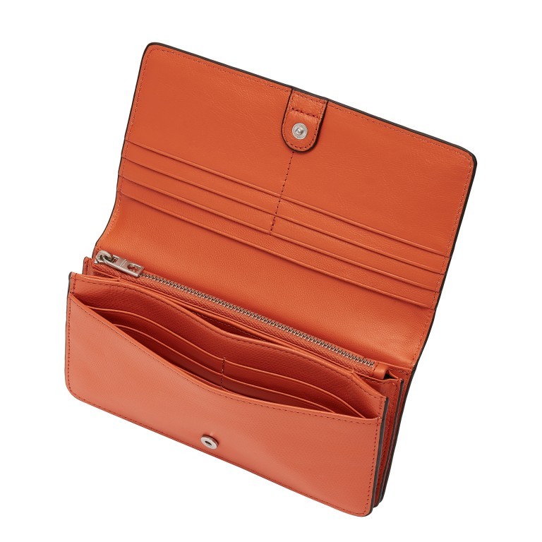 Geldbörse Sadie Pamelato Slam Wallet mit RFID-Schutz Dark Mandarine, Farbe: orange, Marke: Liebeskind Berlin, EAN: 4064657032988, Abmessungen in cm: 18.5x10x2.5, Bild 3 von 4