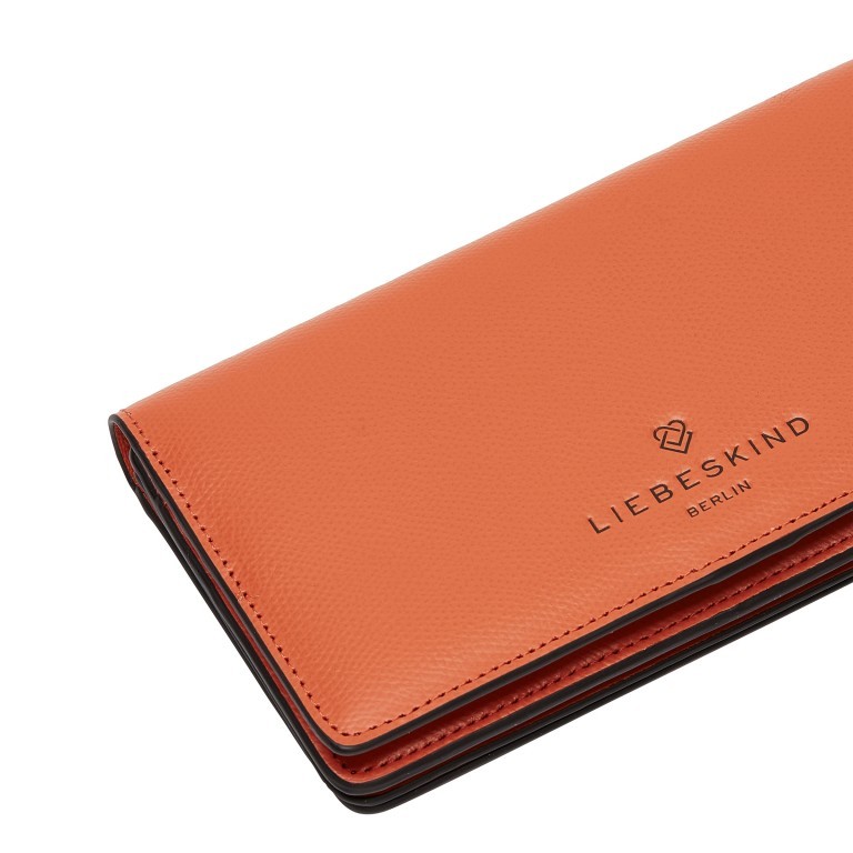 Geldbörse Sadie Pamelato Slam Wallet mit RFID-Schutz Dark Mandarine, Farbe: orange, Marke: Liebeskind Berlin, EAN: 4064657032988, Abmessungen in cm: 18.5x10x2.5, Bild 4 von 4