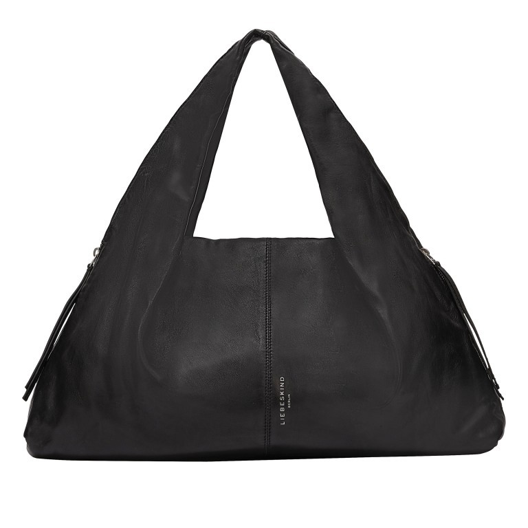 Handtasche Kodiaq Sheep Satchel L Black, Farbe: schwarz, Marke: Liebeskind Berlin, EAN: 4064657038102, Abmessungen in cm: 50x250x11.5, Bild 1 von 5