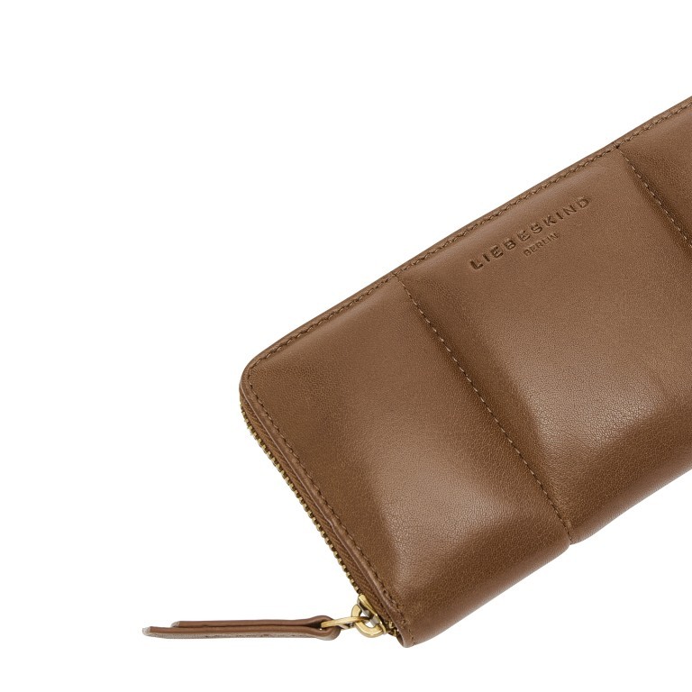 Geldbörse Tyra Gigi Wallet mit RFID-Schutz Tiramisu, Farbe: cognac, Marke: Liebeskind Berlin, EAN: 4064657035767, Abmessungen in cm: 19x10x2, Bild 4 von 4