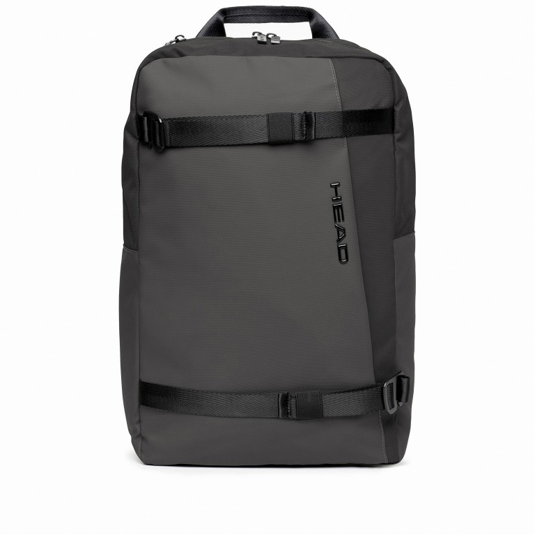 Rucksack Game Squared Backpack mit Laptopfach 13 Zoll Black, Farbe: schwarz, Marke: Head, EAN: 8020252178601, Abmessungen in cm: 28x42x13, Bild 1 von 5