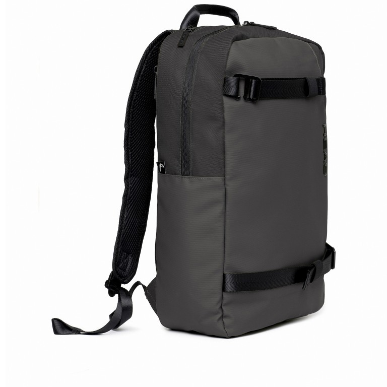 Rucksack Game Squared Backpack mit Laptopfach 13 Zoll Black, Farbe: schwarz, Marke: Head, EAN: 8020252178601, Abmessungen in cm: 28x42x13, Bild 2 von 5