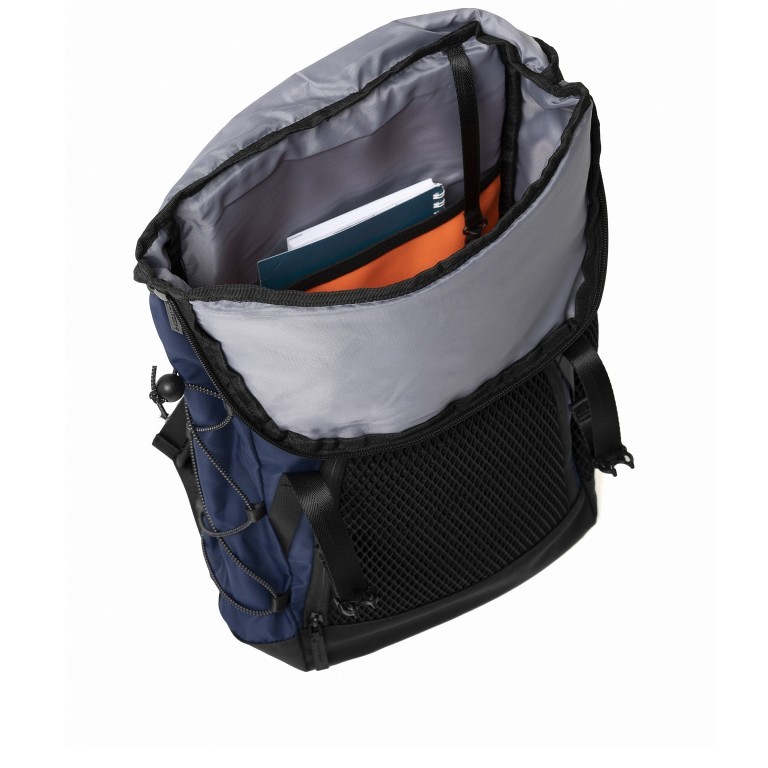 Rucksack Net Vertical Backpack Navy, Farbe: blau/petrol, Marke: Head, EAN: 8020252178830, Abmessungen in cm: 27x47x19, Bild 4 von 4