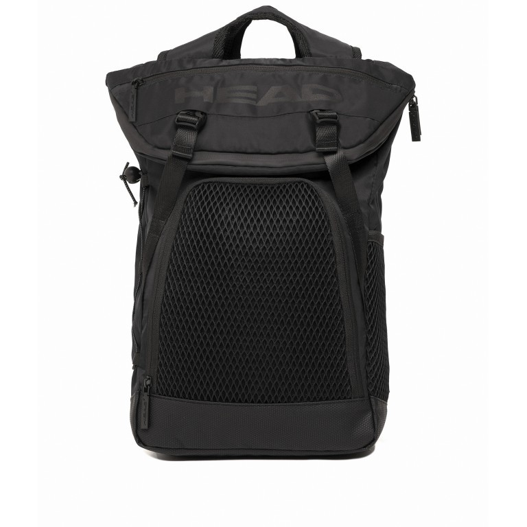 Rucksack Net Vertical Backpack Black, Farbe: schwarz, Marke: Head, EAN: 8020252178847, Abmessungen in cm: 27x47x19, Bild 1 von 4