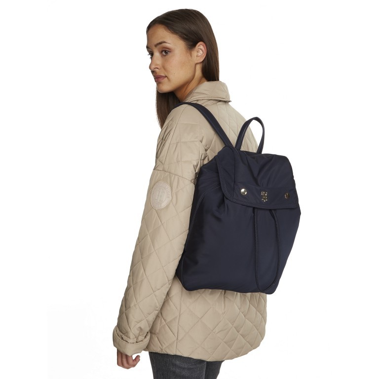 Rucksack My Tommy Backpack Desert Sky, Farbe: blau/petrol, Marke: Tommy Hilfiger, EAN: 8720117860596, Abmessungen in cm: 29x40x13, Bild 3 von 5