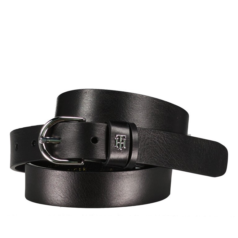 Gürtel Timeless Belt für Damen Bundweite 85 CM Black, Farbe: schwarz, Marke: Tommy Hilfiger, EAN: 8720117899794, Bild 1 von 1