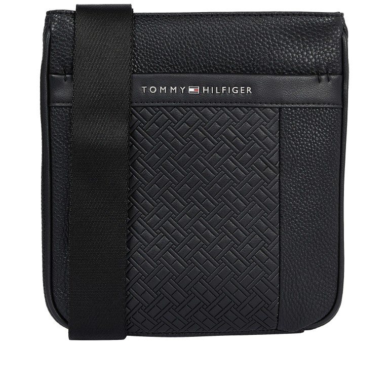 Umhängetasche Central Mini Crossover Black, Farbe: schwarz, Marke: Tommy Hilfiger, EAN: 8720117865126, Abmessungen in cm: 19.5x21.5x2, Bild 5 von 6