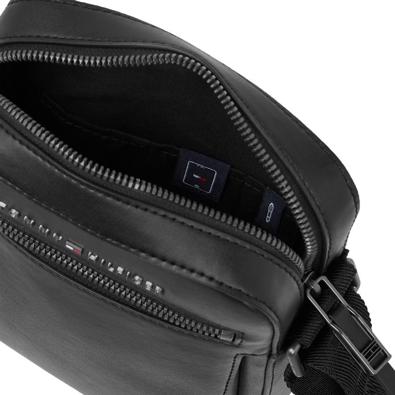 Umhängetasche Cactus Mini Reporter Black, Farbe: schwarz, Marke: Tommy Hilfiger, EAN: 8720117859675, Abmessungen in cm: 16.5x22x7.5, Bild 4 von 7