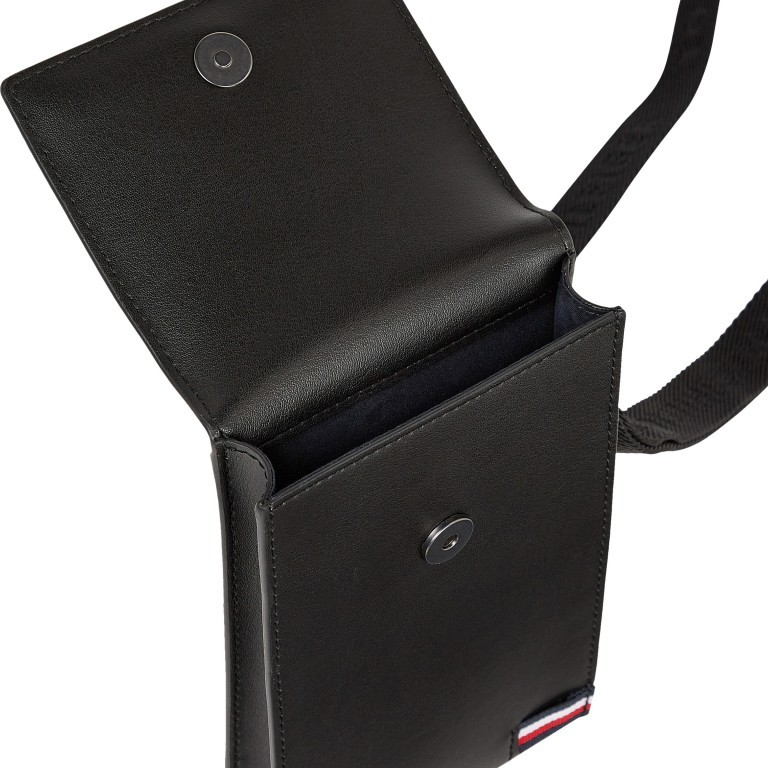 Handytasche Cactus Phone Crossover Black, Farbe: schwarz, Marke: Tommy Hilfiger, EAN: 8720117860152, Abmessungen in cm: 10x18.5x2.5, Bild 3 von 4