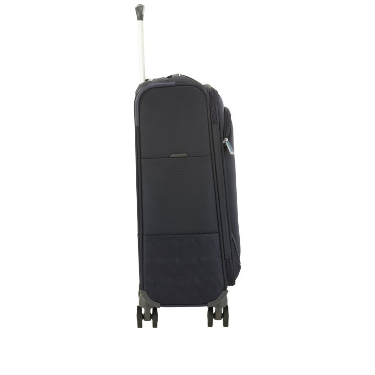 Koffer Popsoda Spinner 55 IATA-Maß Dark Blue, Farbe: blau/petrol, Marke: Samsonite, EAN: 5414847968976, Abmessungen in cm: 40x55x20, Bild 3 von 8