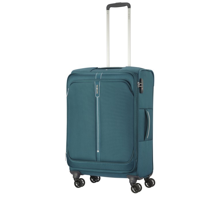 Koffer Popsoda Spinner 66 erweiterbar auf 73.5 Liter Teal, Farbe: blau/petrol, Marke: Samsonite, EAN: 5414847969072, Abmessungen in cm: 44x66x28, Bild 7 von 14