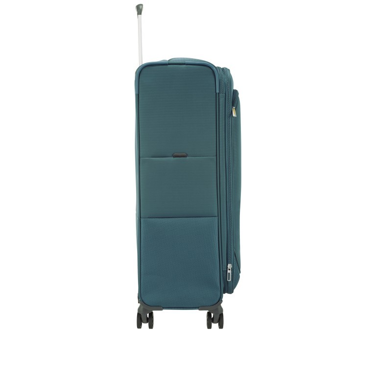 Koffer Popsoda Spinner 78 erweiterbar auf 112.5 Liter Teal, Farbe: blau/petrol, Marke: Samsonite, EAN: 5414847969133, Abmessungen in cm: 48x78x31, Bild 4 von 9