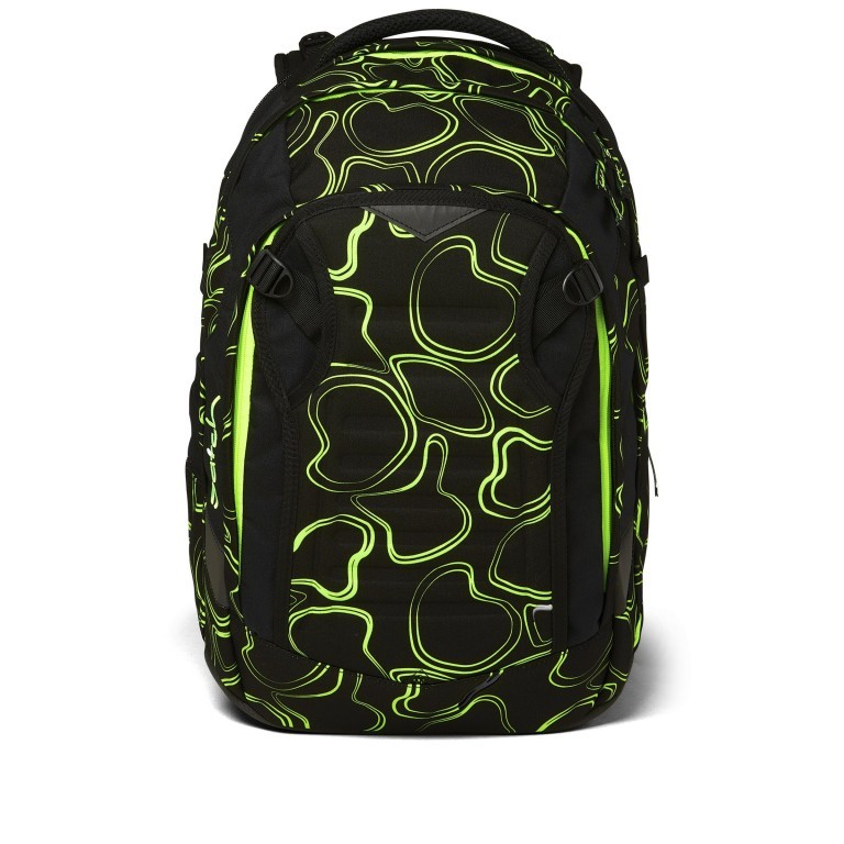 Rucksack Match Green Supreme, Farbe: schwarz, Marke: Satch, EAN: 4057081145232, Bild 1 von 14