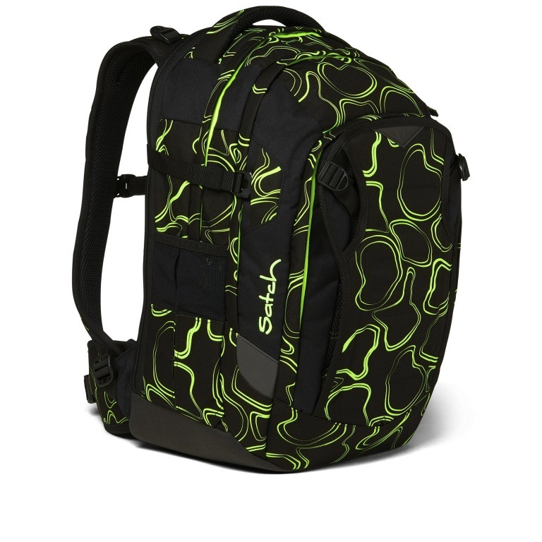 Rucksack Match Green Supreme, Farbe: schwarz, Marke: Satch, EAN: 4057081145232, Bild 2 von 14