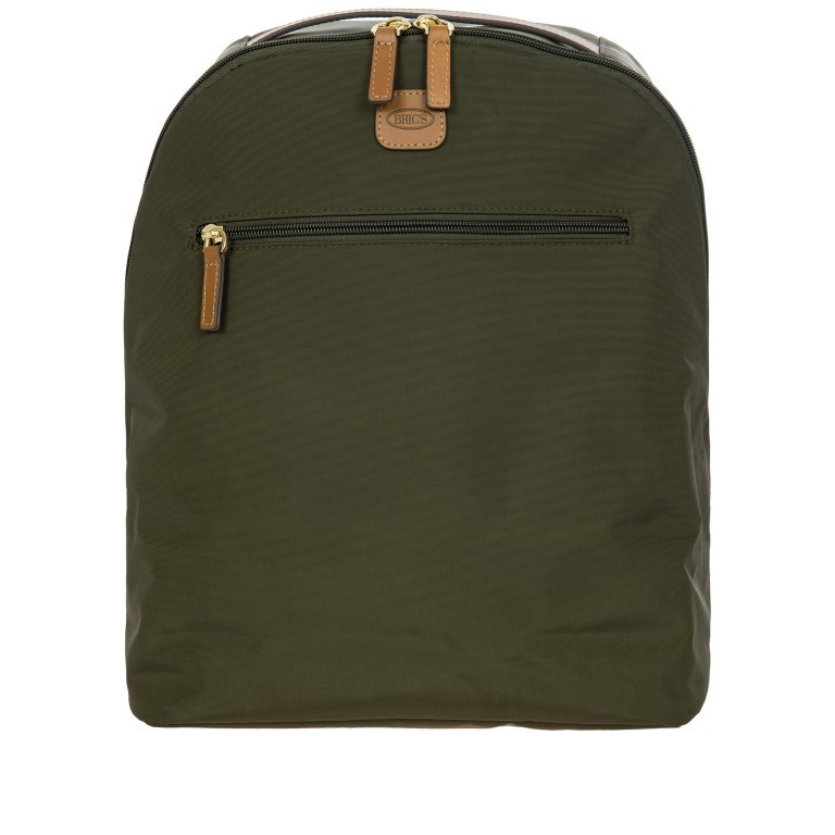 Rucksack X-BAG & X-Travel Olive, Farbe: grün/oliv, Marke: Brics, EAN: 8016623141015, Abmessungen in cm: 30x33x12, Bild 1 von 7