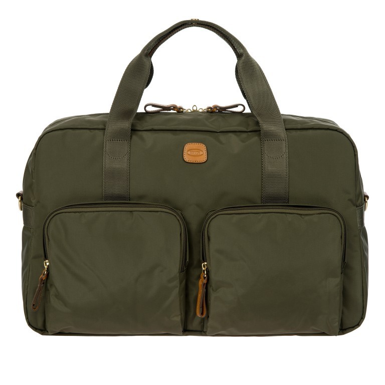 Reisetasche X-BAG & X-Travel Olivia, Farbe: grün/oliv, Marke: Brics, EAN: 8016623887814, Abmessungen in cm: 46x24x22, Bild 1 von 9