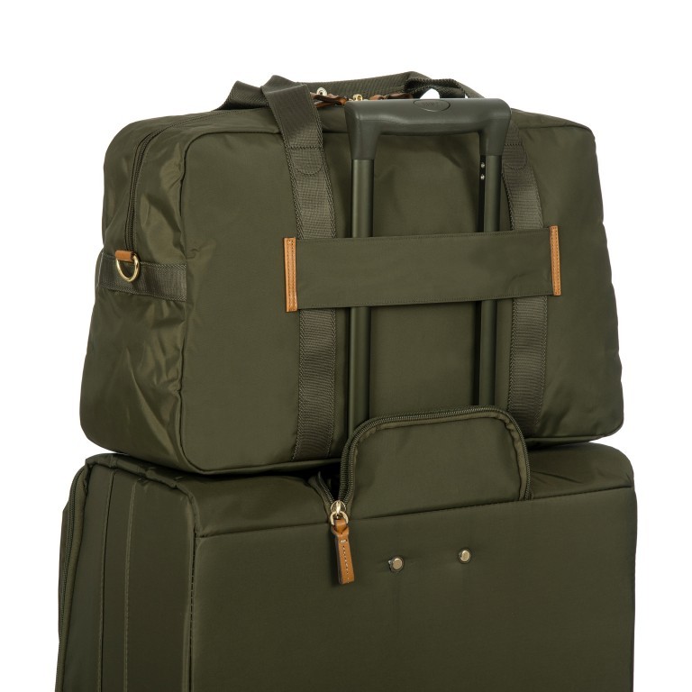 Reisetasche X-BAG & X-Travel Olivia, Farbe: grün/oliv, Marke: Brics, EAN: 8016623887814, Abmessungen in cm: 46x24x22, Bild 8 von 9