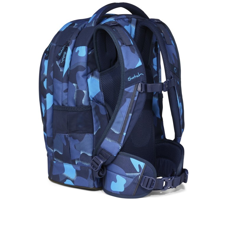 Rucksack Pack mit austauschbaren Swaps Troublemaker, Farbe: blau/petrol, Marke: Satch, EAN: 4057081145386, Abmessungen in cm: 30x45x22, Bild 5 von 9