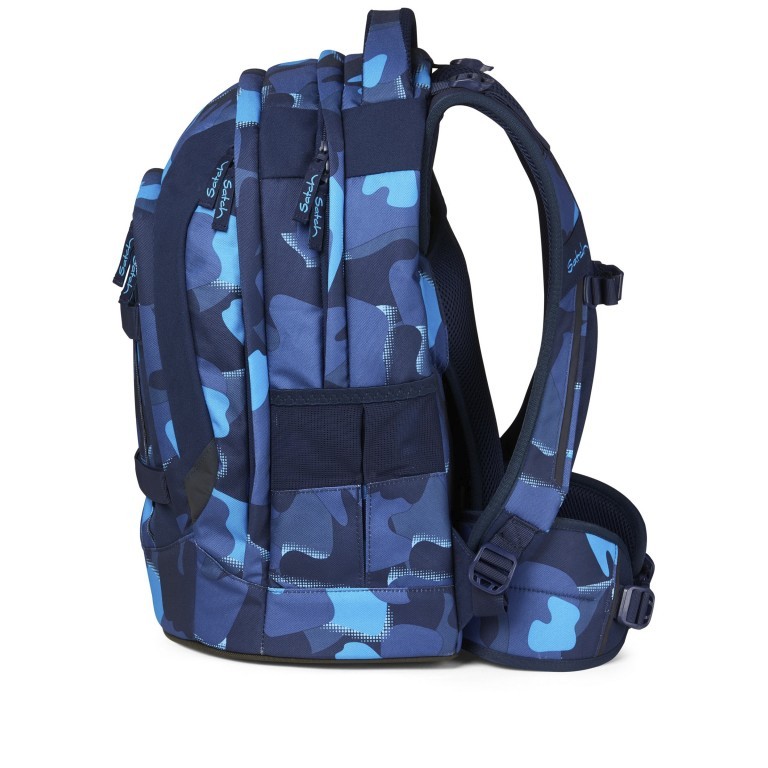 Rucksack Pack mit austauschbaren Swaps Troublemaker, Farbe: blau/petrol, Marke: Satch, EAN: 4057081145386, Abmessungen in cm: 30x45x22, Bild 6 von 9