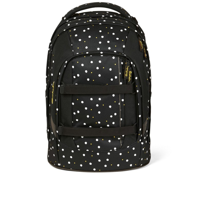 Rucksack Pack mit austauschbaren Swaps Lazy Daisy, Farbe: schwarz, Marke: Satch, EAN: 4057081145317, Abmessungen in cm: 30x45x22, Bild 1 von 9