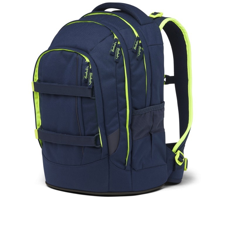 Rucksack Pack mit austauschbaren Swaps Toxic Yellow, Farbe: blau/petrol, Marke: Satch, EAN: 4057081145294, Abmessungen in cm: 30x45x22, Bild 7 von 9